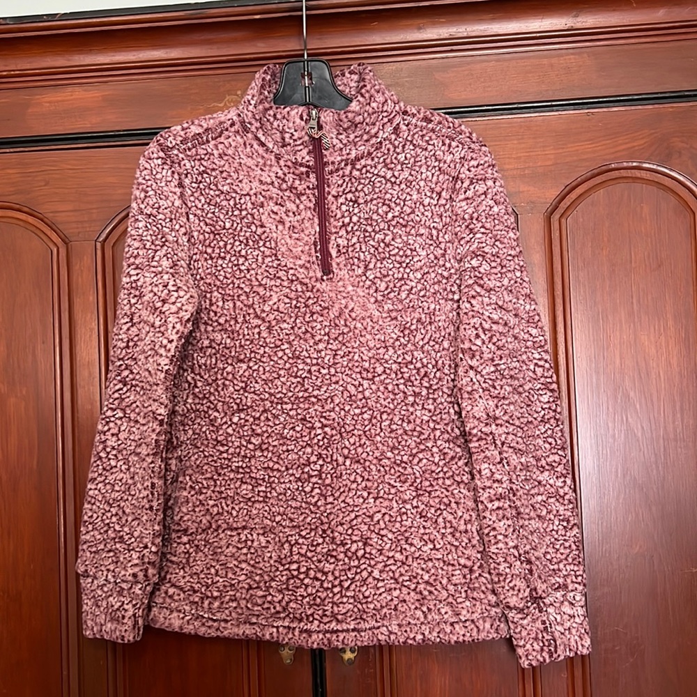 Weatherproof Vintage Pinkish Teddy Pull Over Size XS